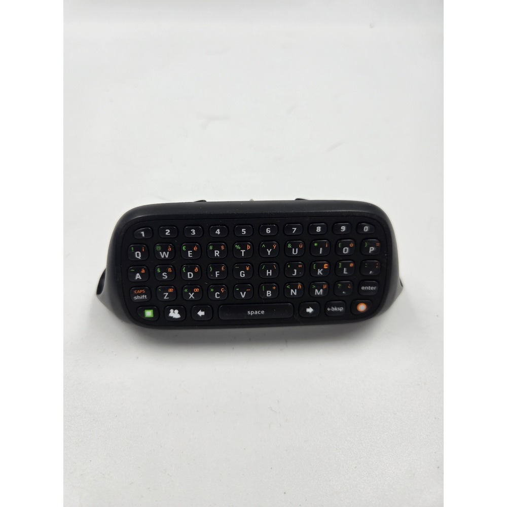 Official OEM Microsoft Xbox 360 Chatpad (Black) Keyboard Attachment